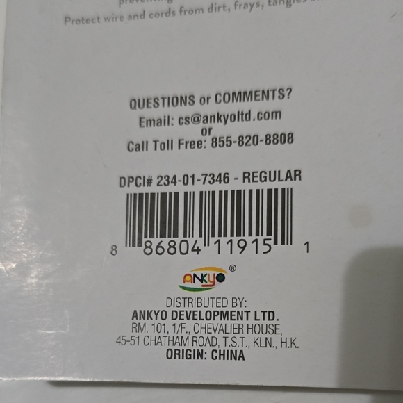 🦋 Cable Protector 6-Count Set - Multi-Color - Picture 4 of 4